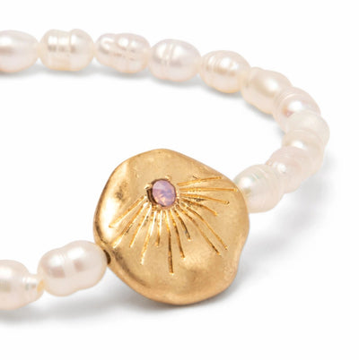 Pearl Affirmation Bracelet