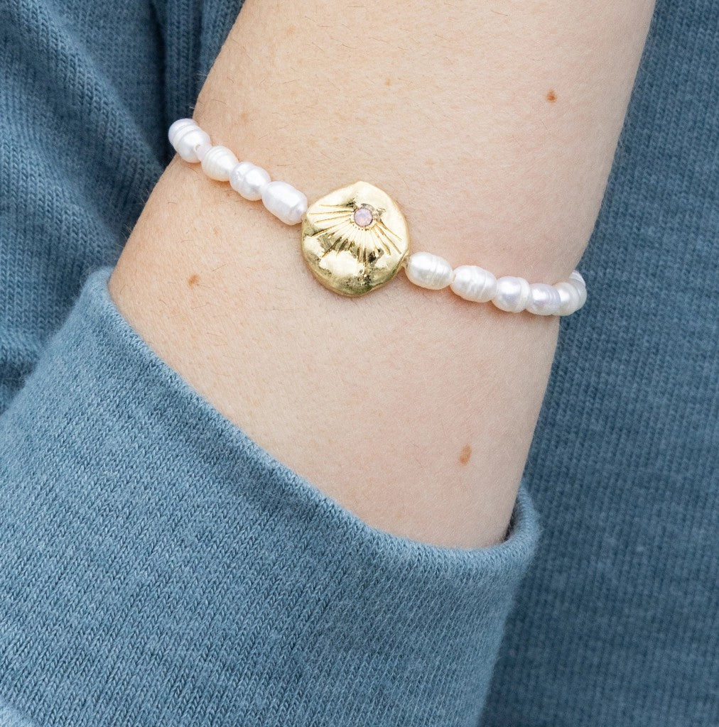 Pearl Affirmation Bracelet