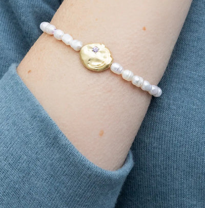 Pearl Affirmation Bracelet
