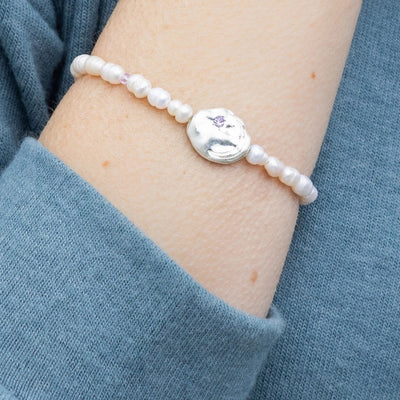 Pearl Affirmation Bracelet