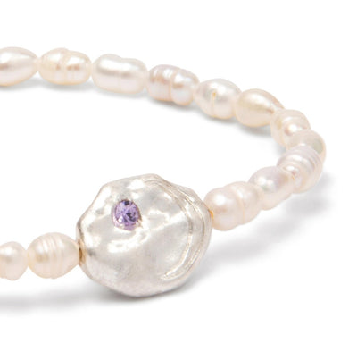 Pearl Affirmation Bracelet