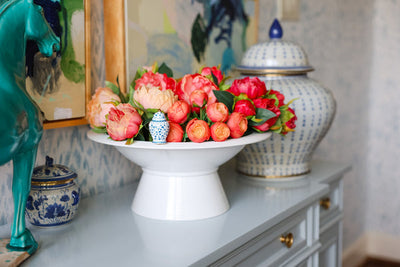 Pinstripes Melamine Bowl