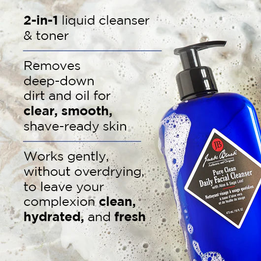 Pure Clean Daily Facial Cleanser - 6oz
