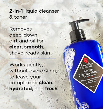 Pure Clean Daily Facial Cleanser - 6oz