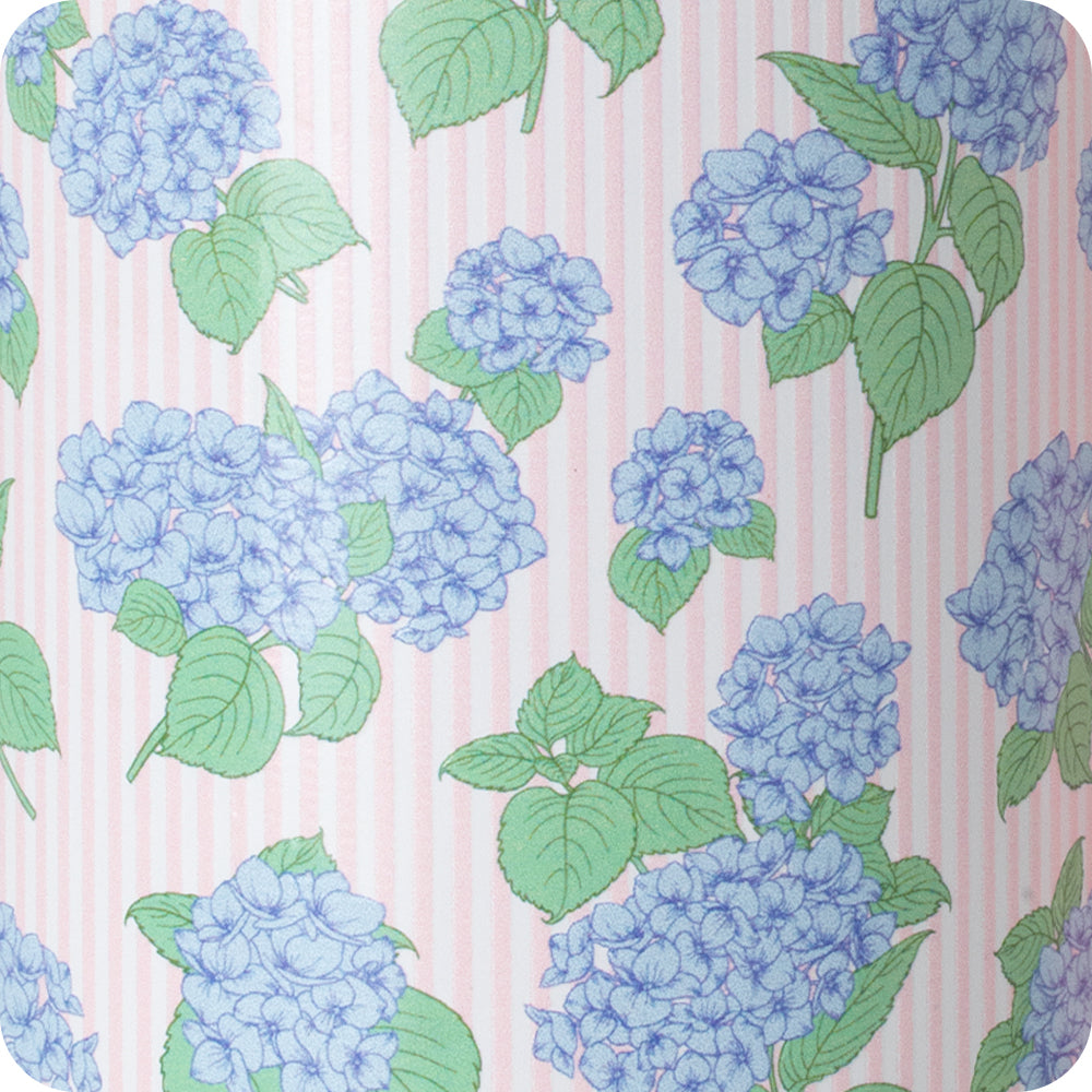 Hydrangeas Stemless Wine Cup