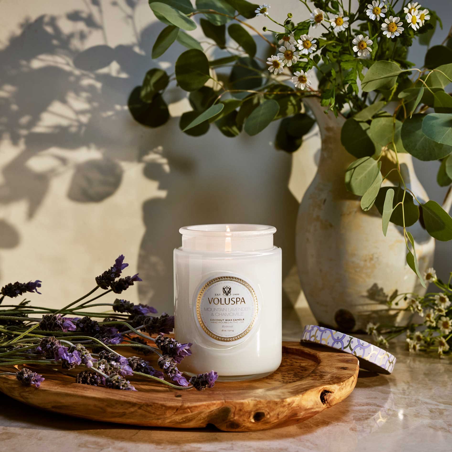 Mountain Lavender & Chamomile Jar candle