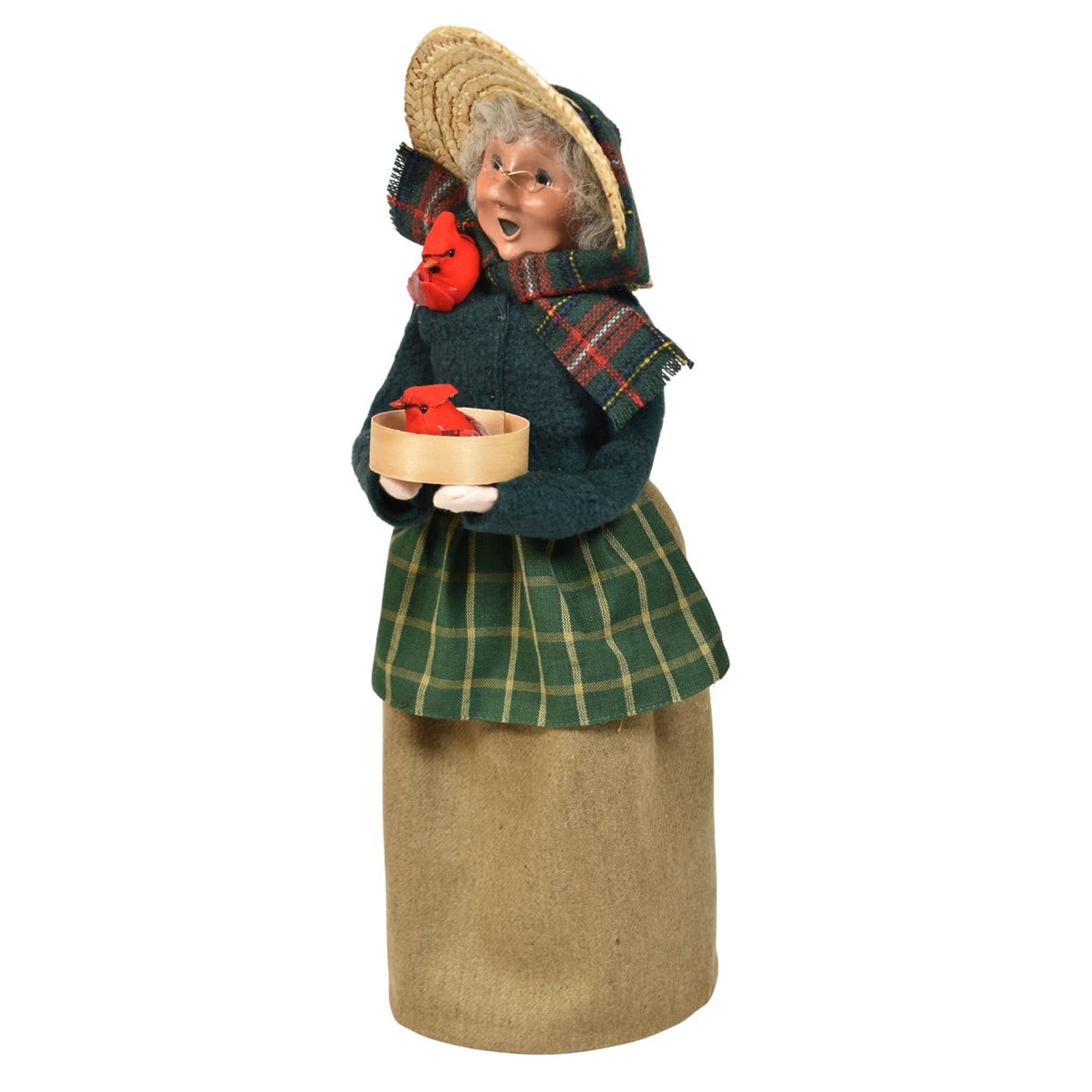 Byers' Choice Cardinal Mrs. Claus Caroler, view 3