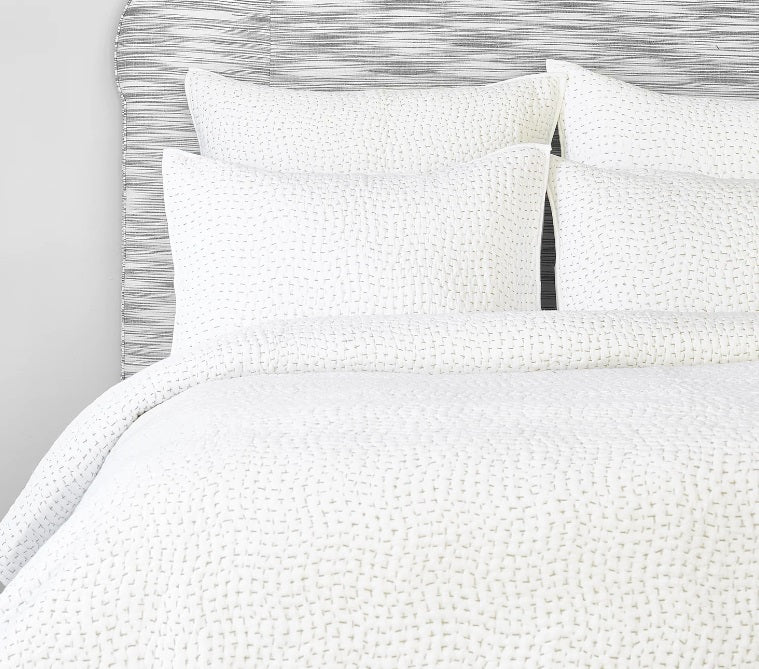 King Sized Hand Stitched Sand Quilt