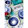 Santorini Dot small Oval Platter