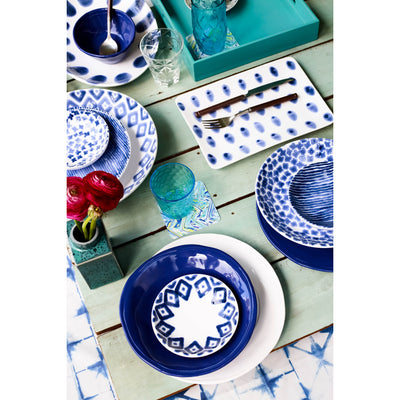 Santorini Dot small Oval Platter