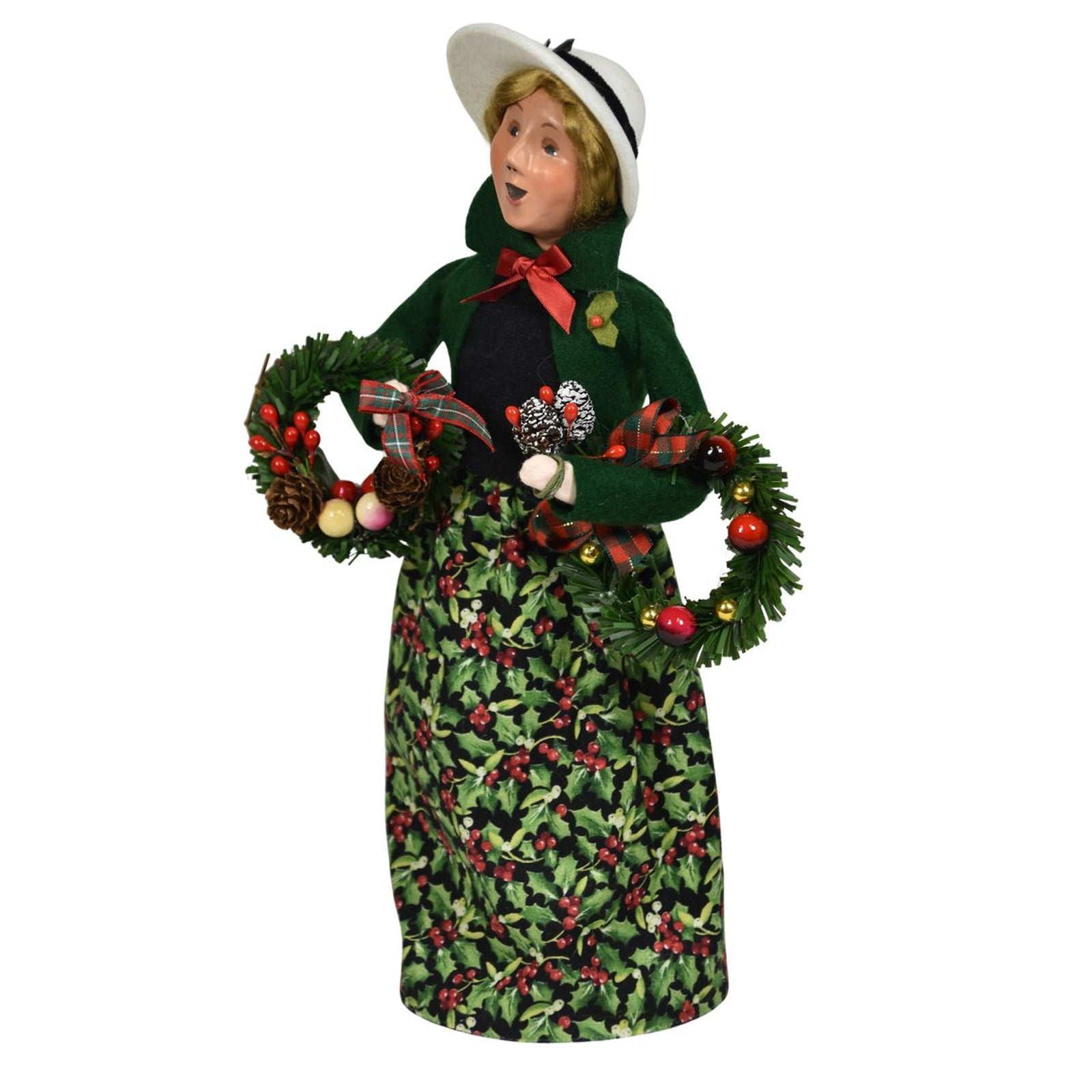 Byers' Choice Holly Wreathmaker Caroler, view 3