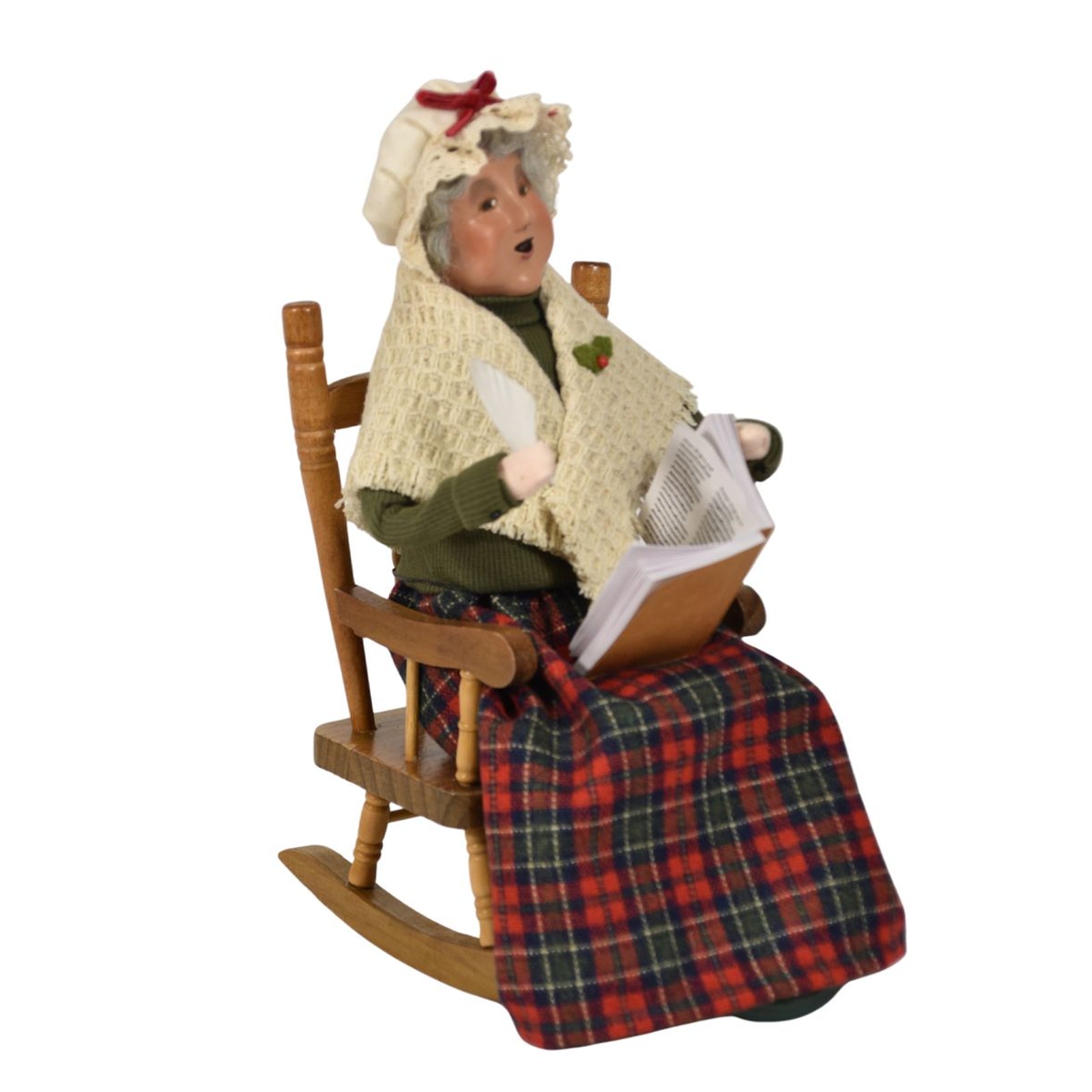 Byers' Choice Workshop Mrs. Claus Caroler, view 5