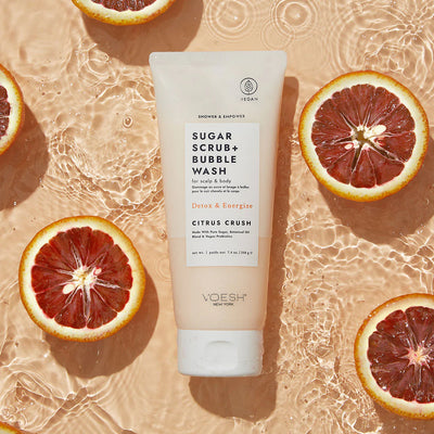 Sugar Scrub + Bubble Wash