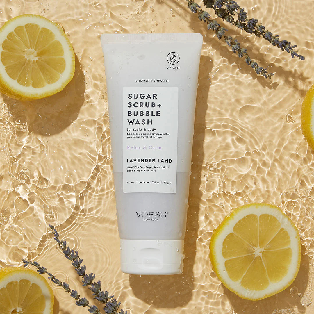 Sugar Scrub + Bubble Wash