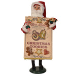 Byers' Choice Santa with Cookie Sandwich Board Caroler