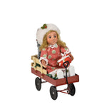 Byers' Choice Toddler in Wagon Caroler