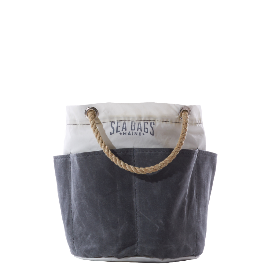 All Purpose Gray Tool Bucket Bag