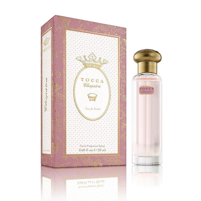 Tocca Cleopatra Eau de Parfum Travel Spray - Warm Floral Scent with Grapefruit, Jasmine, and Vanilla Musk