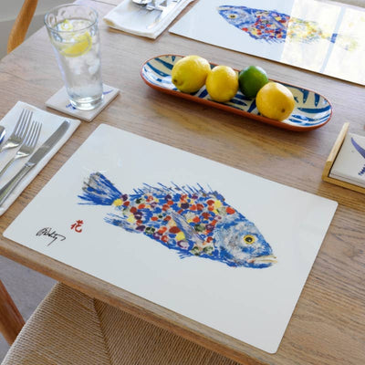 Rainbow Fish Vinyl Placemat