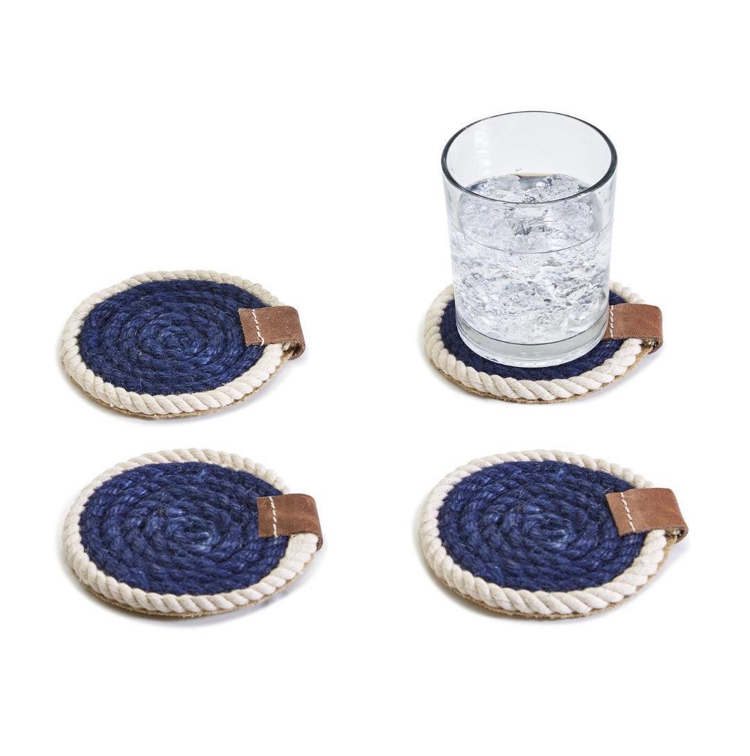 Nautical Rope Coasters Set