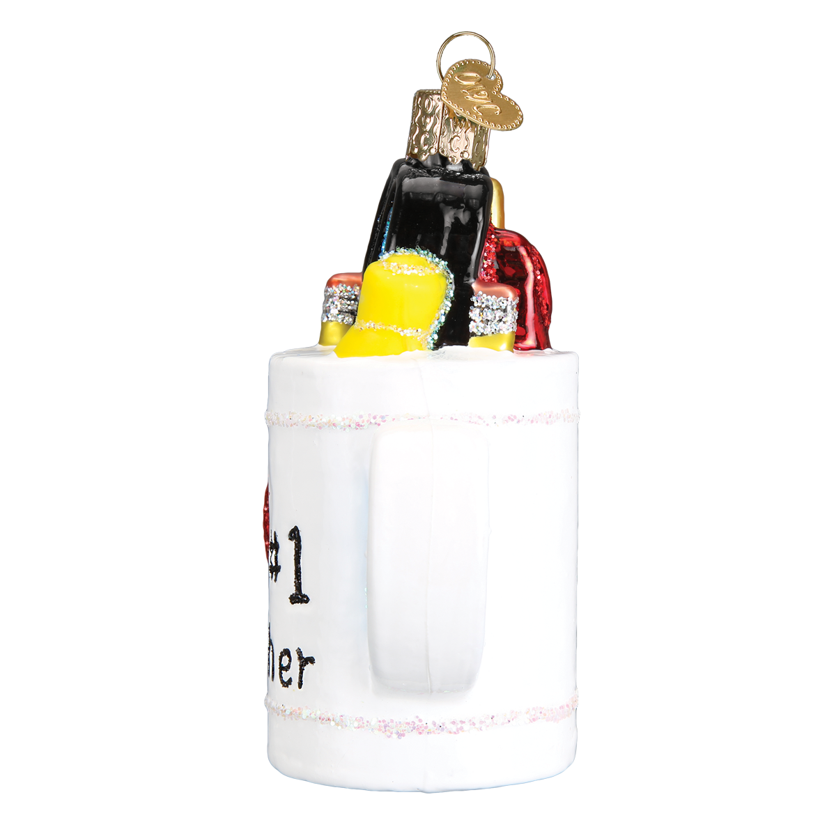 Best Teacher Mug Ornament