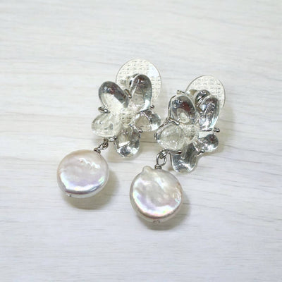 Rainbow Flower Earring