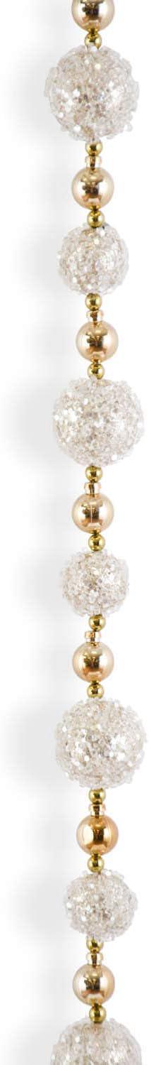 Iced Bead Ball Garland