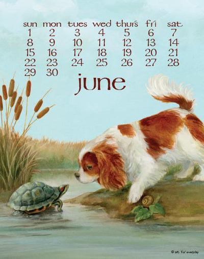 2025 Dog Days Calendar