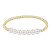 Classic Gold Bliss Bracelet 3mm/6mm Pearl