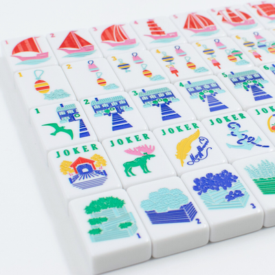 New England Series Mahjong tiles
