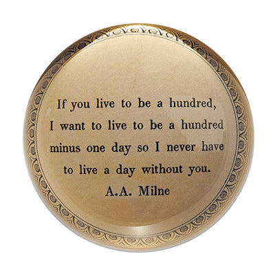 Paperweight - If You Live To Be Hundred