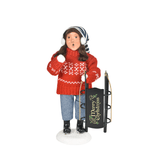 Byers' Choice Sledding Girl Caroler
