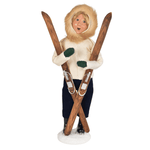 Byers' Choice Skiing Woman Caroler