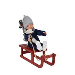 Byers' Choice Toddler on Sled Caroler