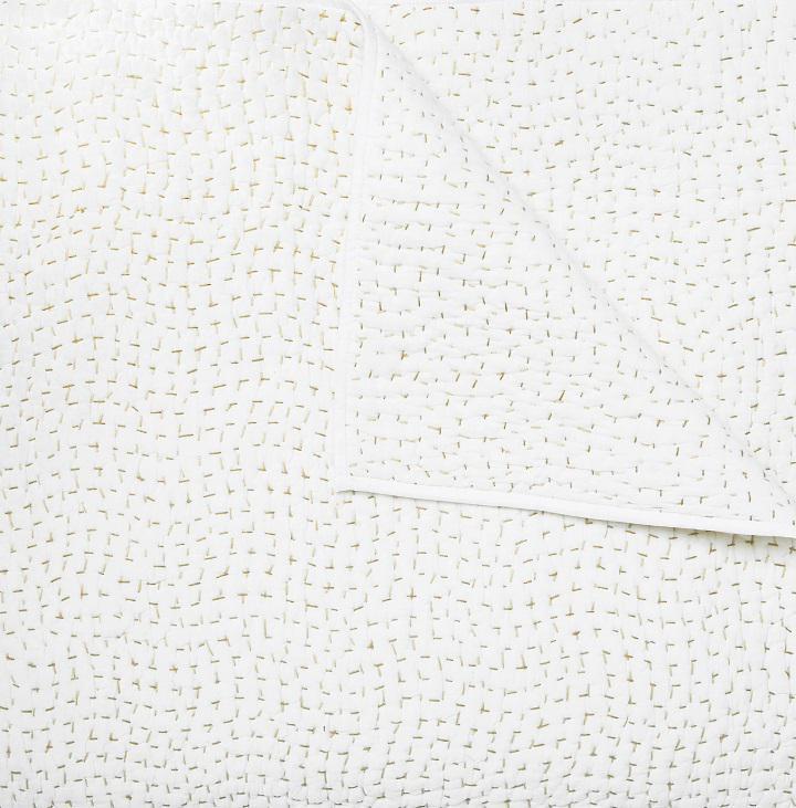 Queen Size Hand Stitched Sand Quilt