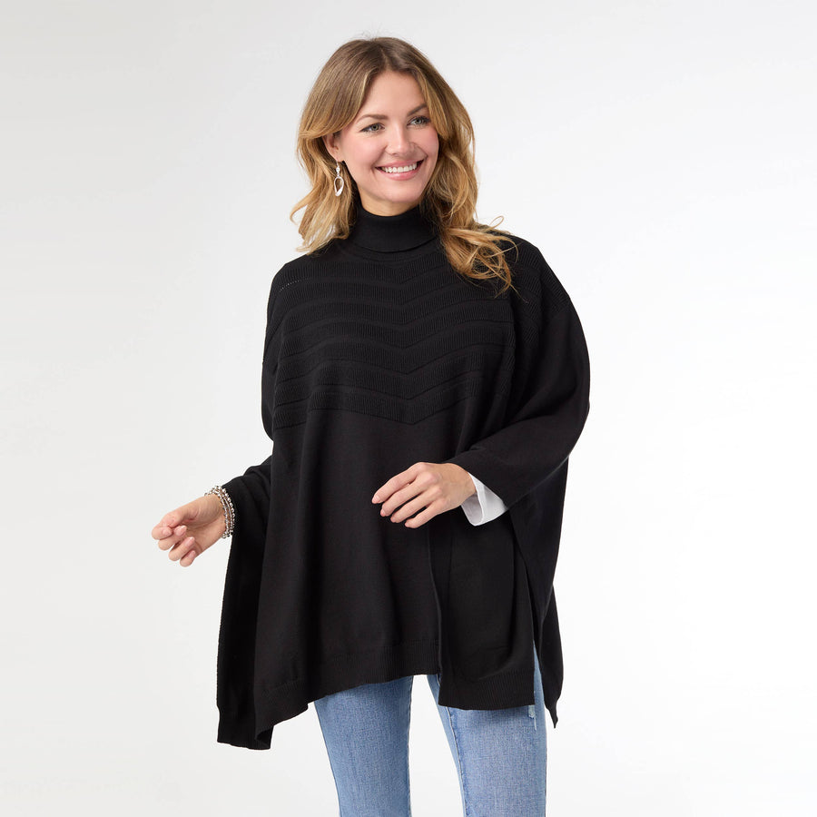 Selina Turtleneck Poncho