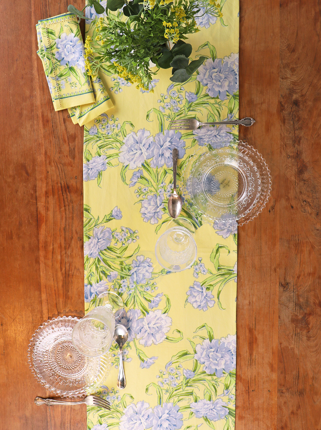Yellow Sacha Table Runner