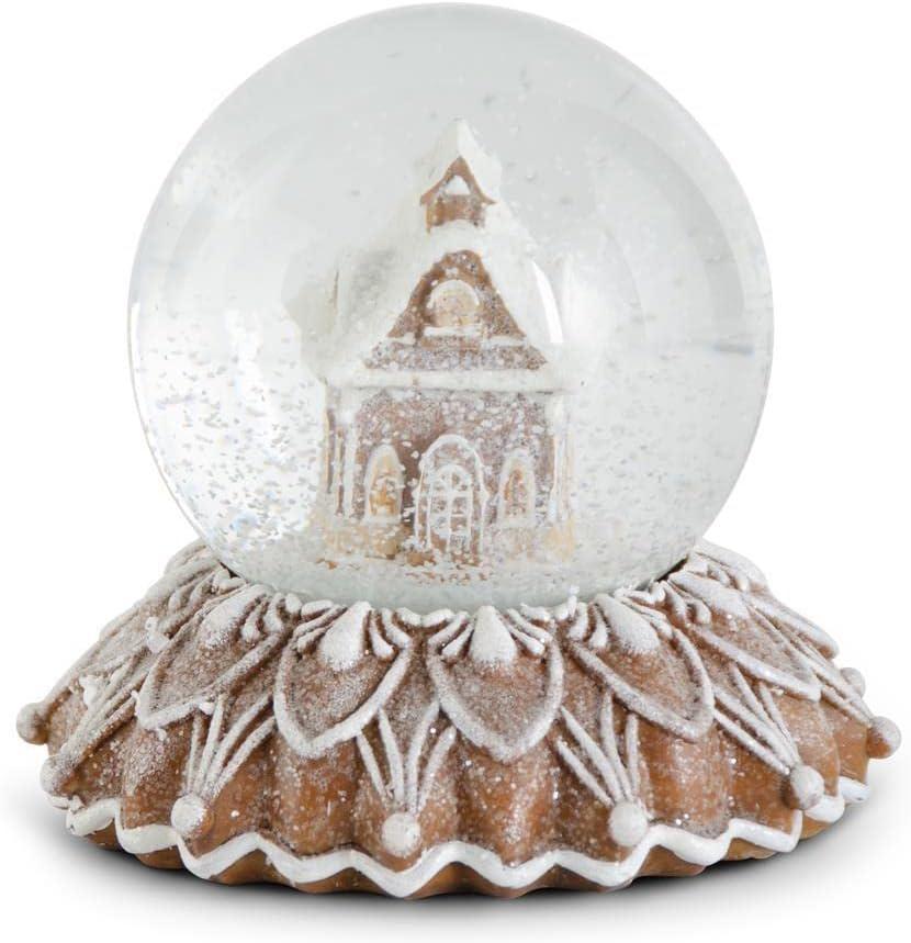 Gingerbread House Snow Globe