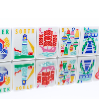 New England Series Mahjong tiles