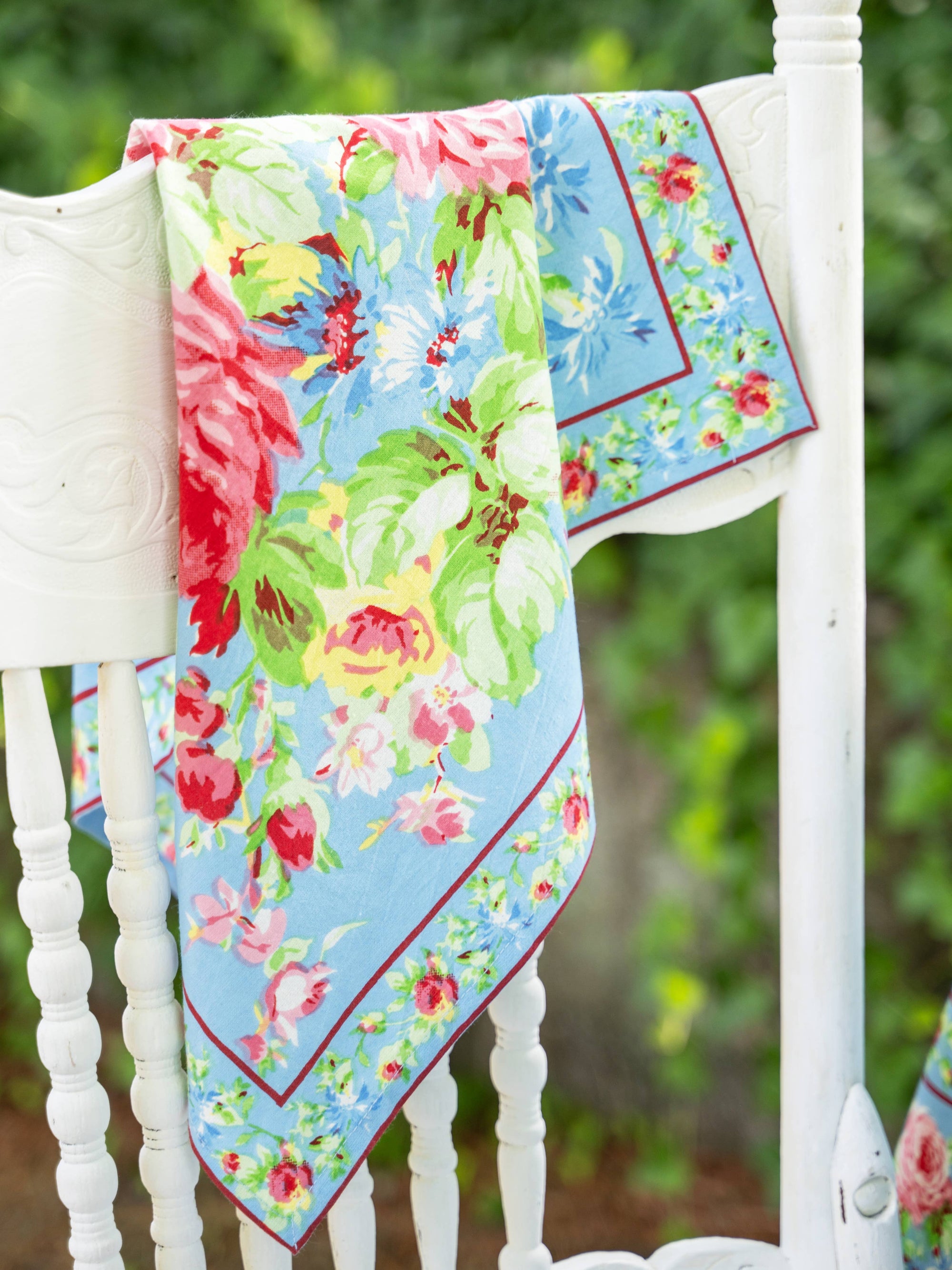 Cottage Rose Napkin Set/4