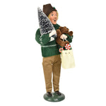 Byers' Choice Shopping Family Man Caroler, view 5