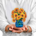 FreshCut Paper Sunflowers Pop-Up Card 3D Bouquet Card Fabvilla