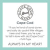 Keep the beauty of Cape Cod close to your heart with Cape Cod Lola Pendant