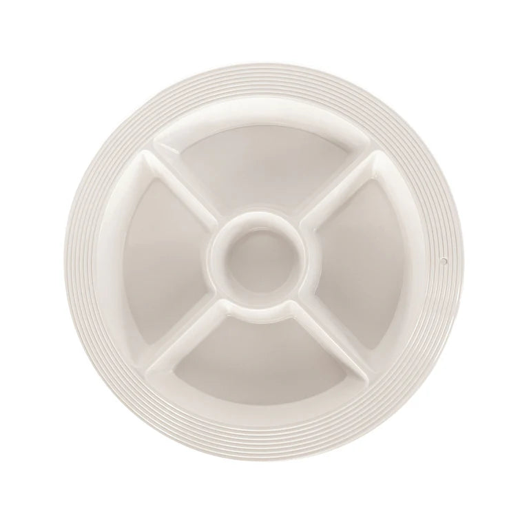 Nora Fleming - pinstripe melamine divided dish