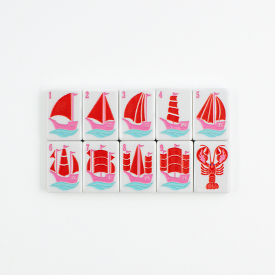 New England Series Mahjong tiles