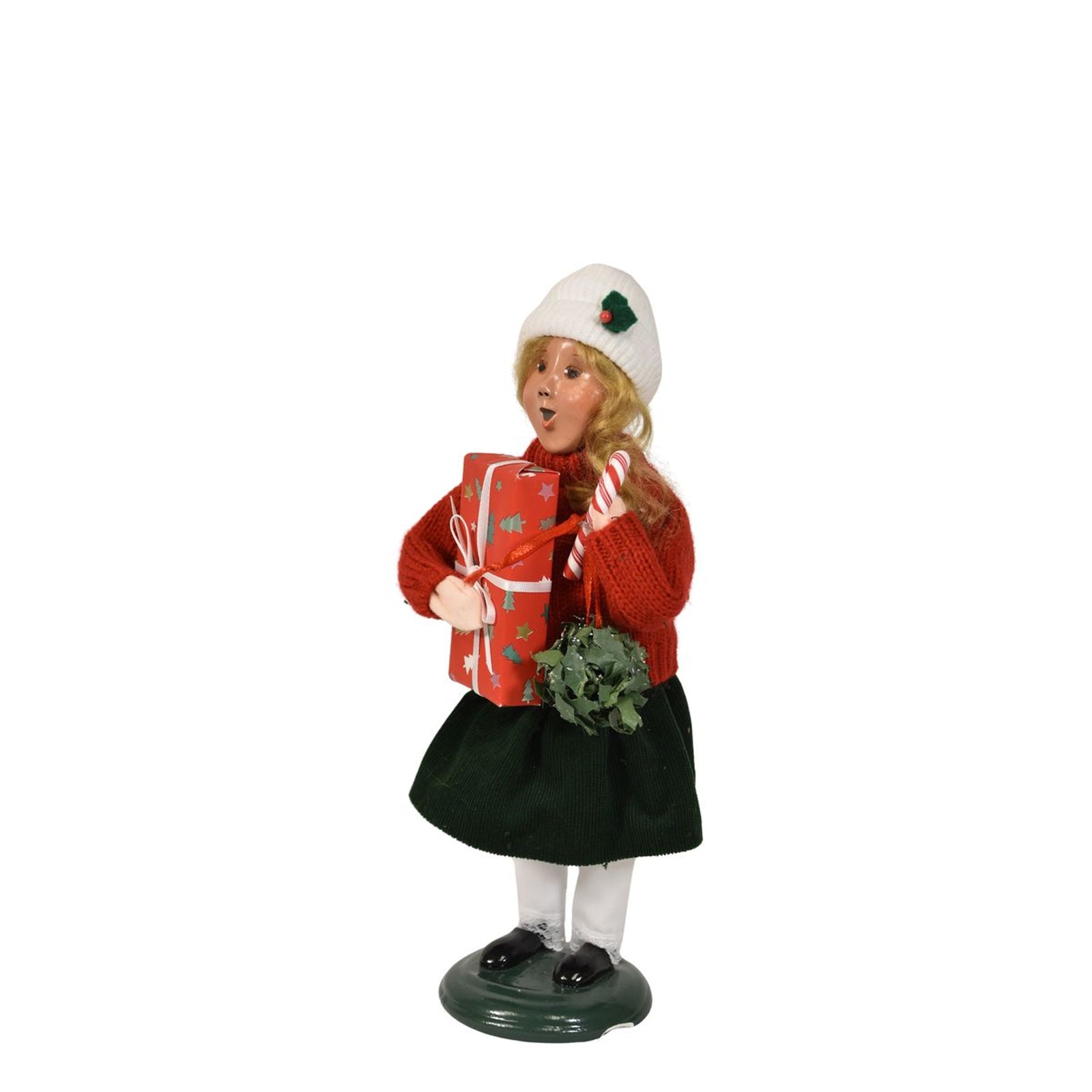 Byers' Choice Shopping Family Girl Caroler, view 3