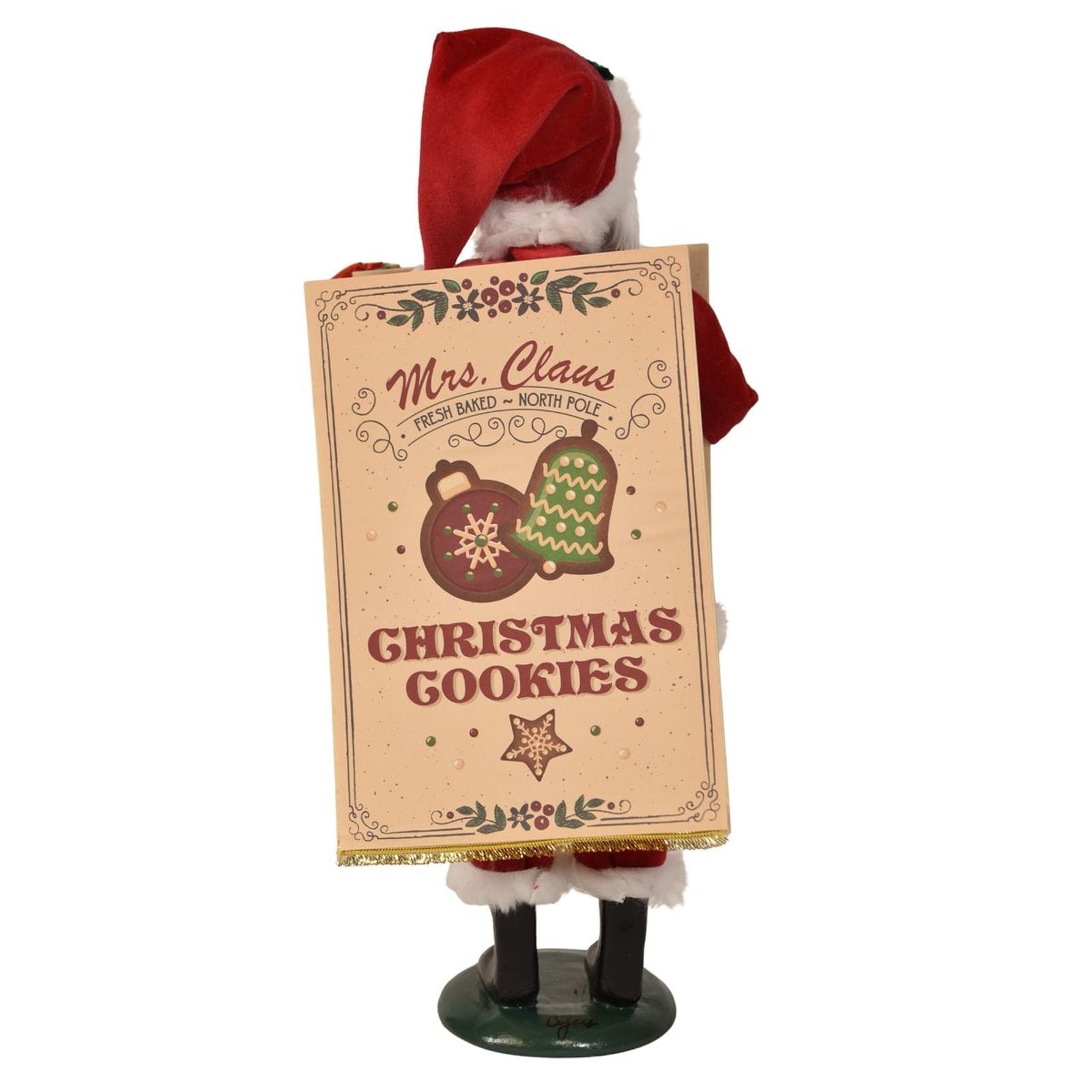 Byers' Choice Santa with Cookie Sandwich Board Caroler, view 6