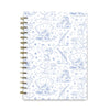 Octopus Toile Spiral Notebook