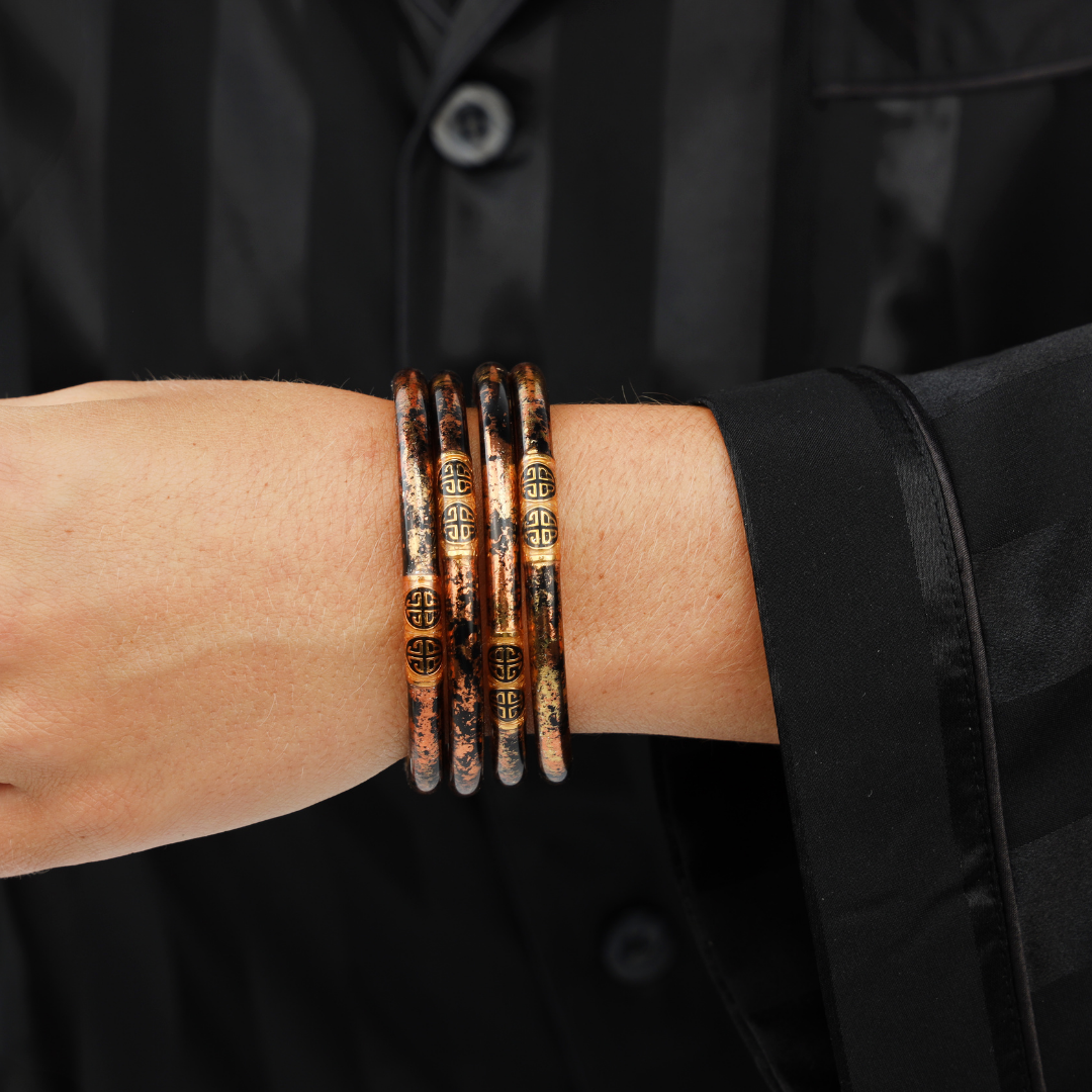 KOI Leopard All Weather Bangle® (AWB®) - Set of 4