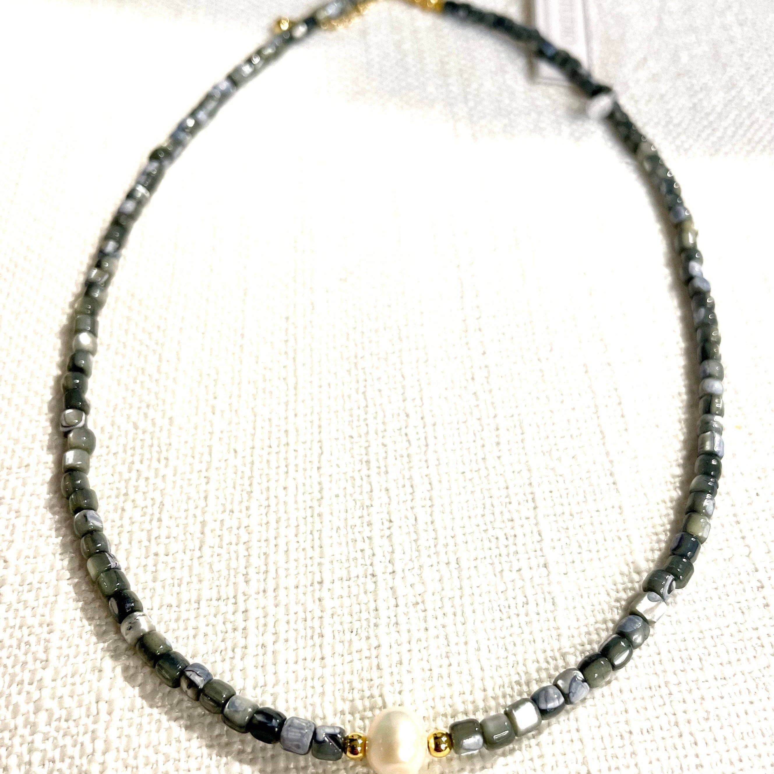 Shell & Pearl Necklace